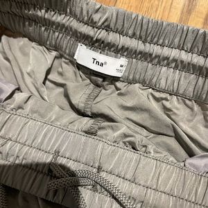 Grey reflective tna pants, worn once